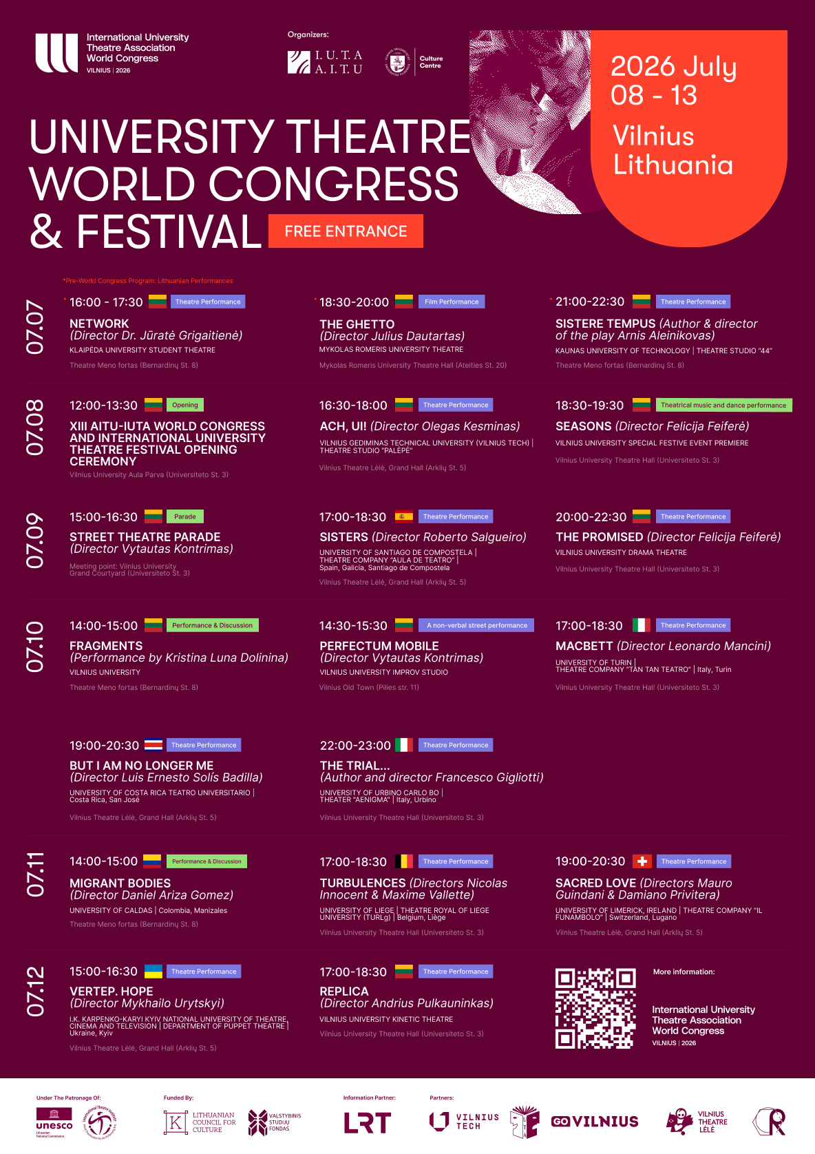 University Theatre World Congress